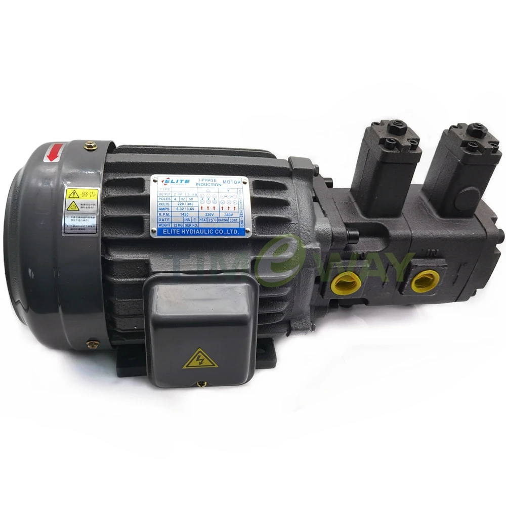 Camel Hydraulic Vane Pump Motor Group VCM-DF40-A-20A-10 2hp 1.5KW 3-Phase