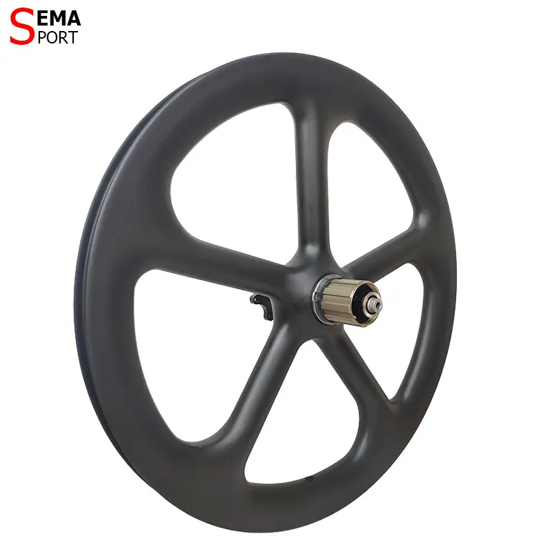 Light Weight 100/135mm Carbon Wheel SEMA 18inch 355 Fivespoke 5spoke Wheelset Disc Brake Rim For Birdy Folding Bicycle Parts