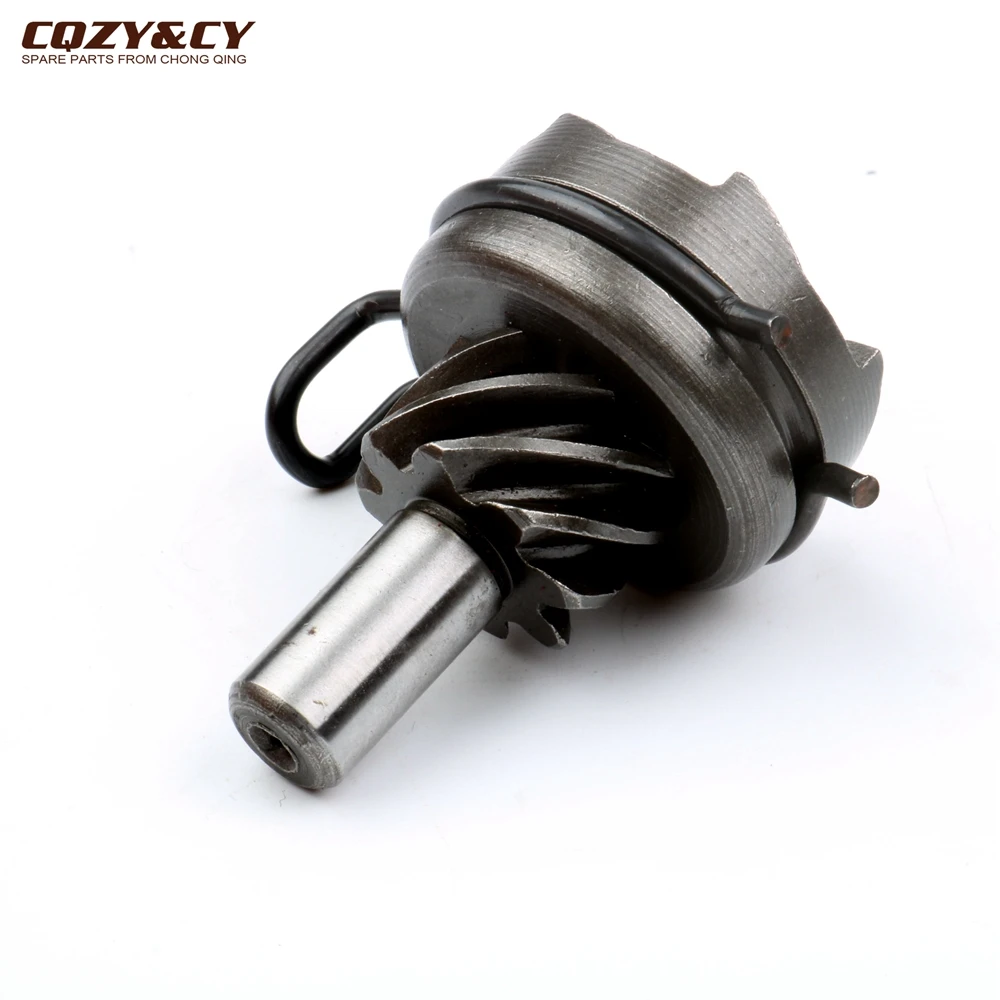 Scooter 139QMB GY6 Kickstart pinion gear for SYM Symply 50 Orbit 1 Fiddle 2 50cc 4-stroke AC after 2008 (AW05W) 8 teeth