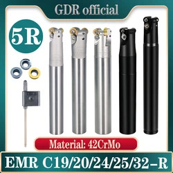 EMR C15 C16 C19 C20 C24 C25 C32 milling cutter Round Nose end mill R4 R5 6R Round Nose Milling Cutter bar milling Cutter head