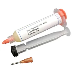 1 Set Needle Shaped 10cc NC-559 ASM PGA BGA SMD  With Flexible Tip Syringe Solder Paste Flux Grease Repair Solde