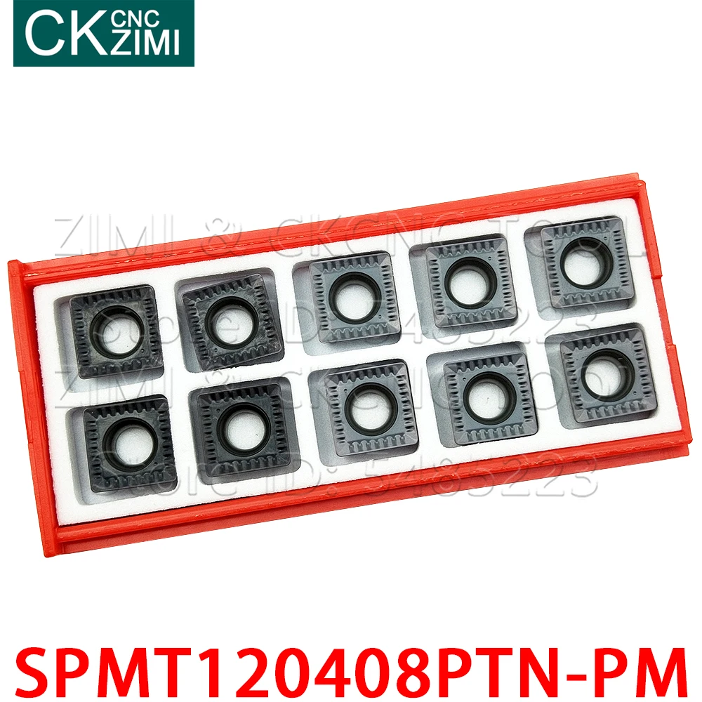 SPMT120408PTN-PM spmt 120408 ptn pm超硬インサート切削工具uドリルインサート旋削工具cnc金属ブラインド穴加工