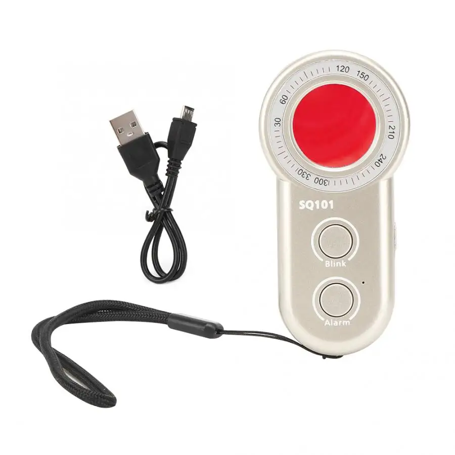 SQ101 Anti-Spy Anti-Monitoring Camera Dectector Infrarood Anti-Diefstal Security Scanner Locator Compact Lichtgewicht