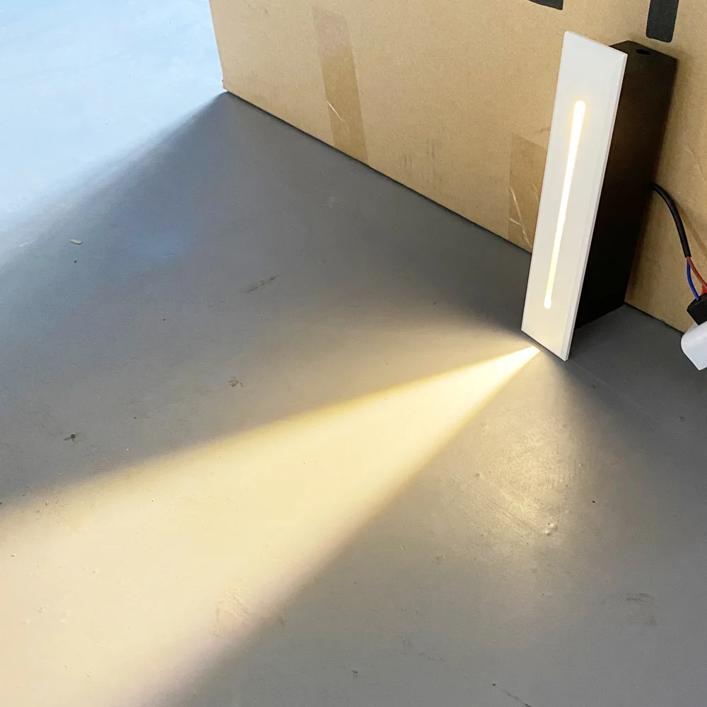 Lámpara Led resistente al agua IP65 para escalera de esquina interior, lámpara de 3W, AC85-265V, con sensor