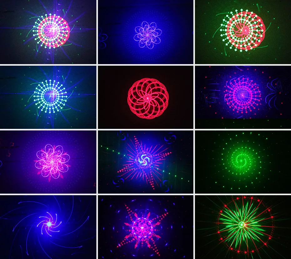 ALIEN 32 Patterns Christmas RGB Laser Projector Outdoor Waterproof Garden Holiday Xmas Party Outside Tree Home Decor Show Lamp