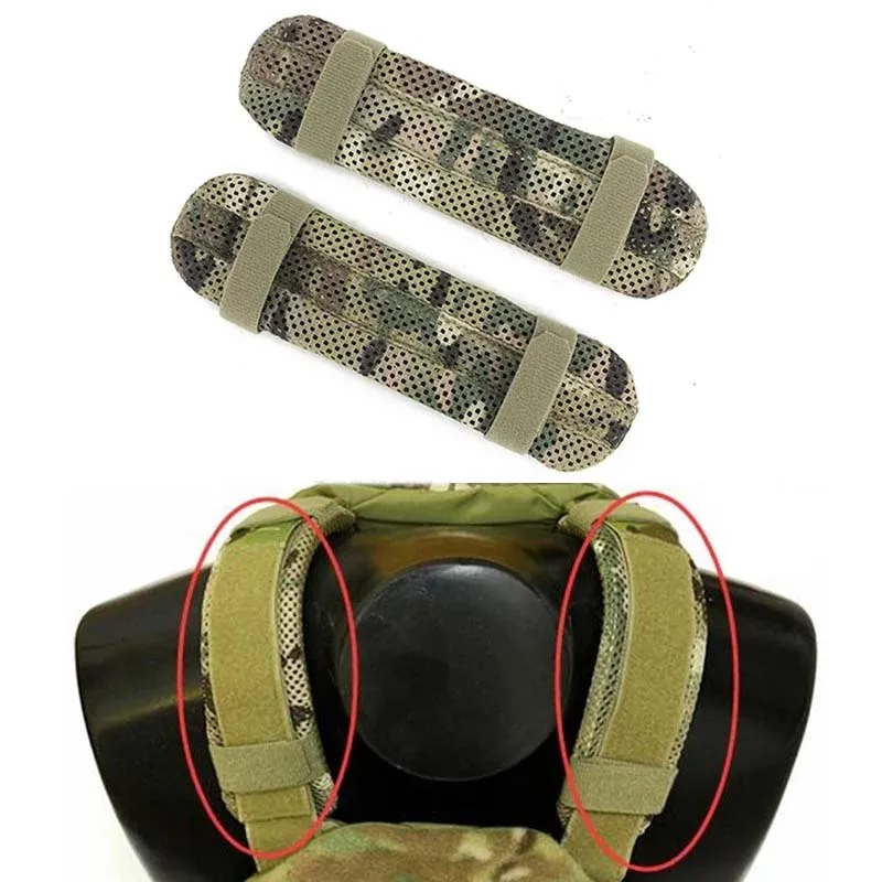 Juego de hombreras para portador de placa al aire libre, chaleco para exteriores, correas para los hombros, cubierta, 1 par