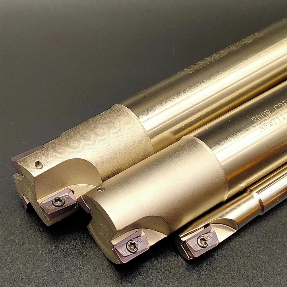 Fresa Inserção de Carboneto Suporte de Ferramentas de Torno Punho de Centro de Usinagem Apmt1135 Bap300r 10 Pcs Bap300r C1010 2525