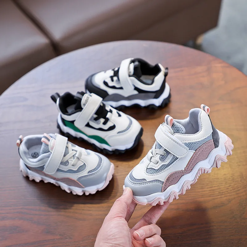 Mesh Traspirante Pattini di Bambino Del Bambino Della Ragazza Scarpe per Bambini Scarpe da Ginnastica Scarpe da Ginnastica per I Ragazzi Del Bambino