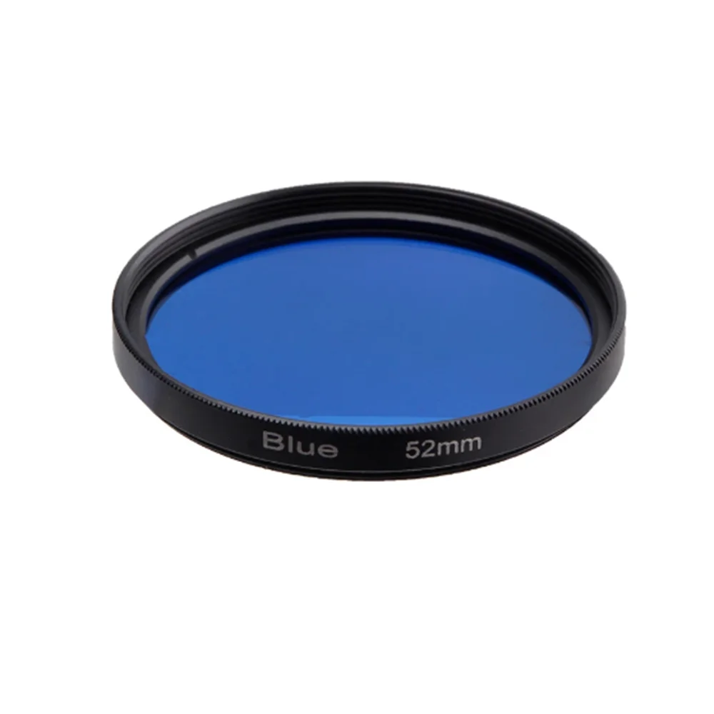 Colorful Filter Lens 30MM 37/40.5/43/46/49/52/55/58/62/67/72/77/82MM For Canon Nikon Sony DSLR Camera Full Red Yellow Green Blue