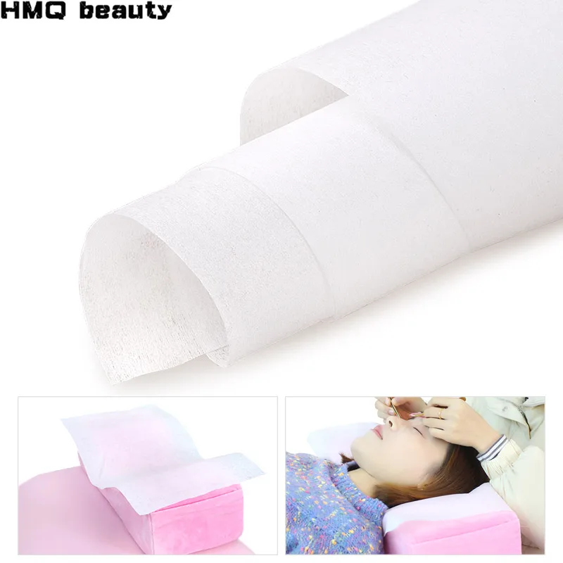 20/50/100Pcs Disposable Pillow Towel Non-woven Eyelash Extension Tool Anti-Oil Anti-bacteria Beauty Makeup Lashes Accessories