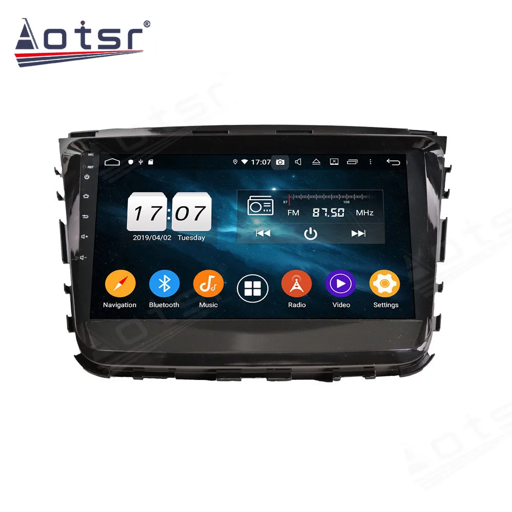 128G Carplay Screen Multimedia Stereo Android 11 Player For SsangYong Rexton 2019 GPS Navi Audio Video Radio Receiver Head Unit