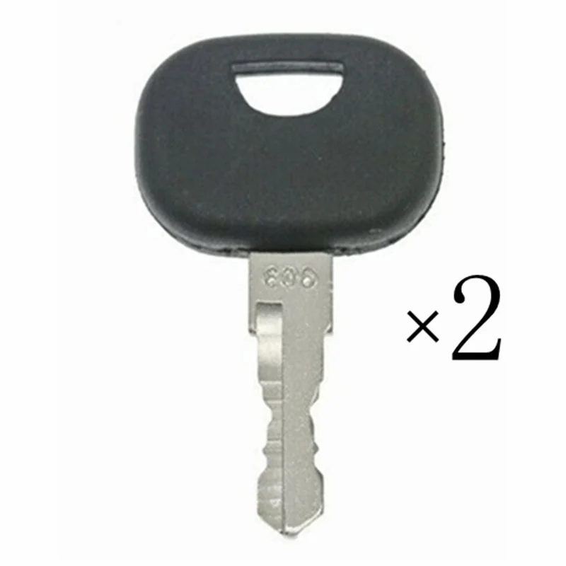 2pc key For 606 Liebherr & For JOHN DEERE Heavy Equipment Key 10221073