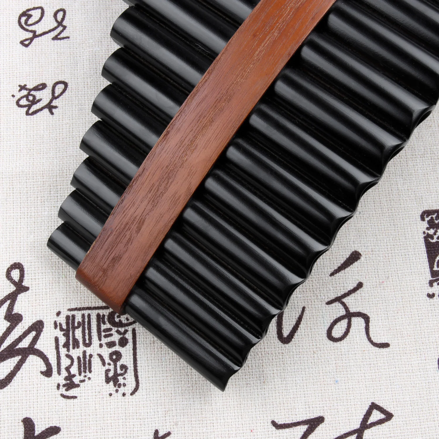 ขลุ่ยแพน 18 ท่อ สีน้ำตาล คีย์ - Musical Instrument Pipe บทวิจารณ์และราคา