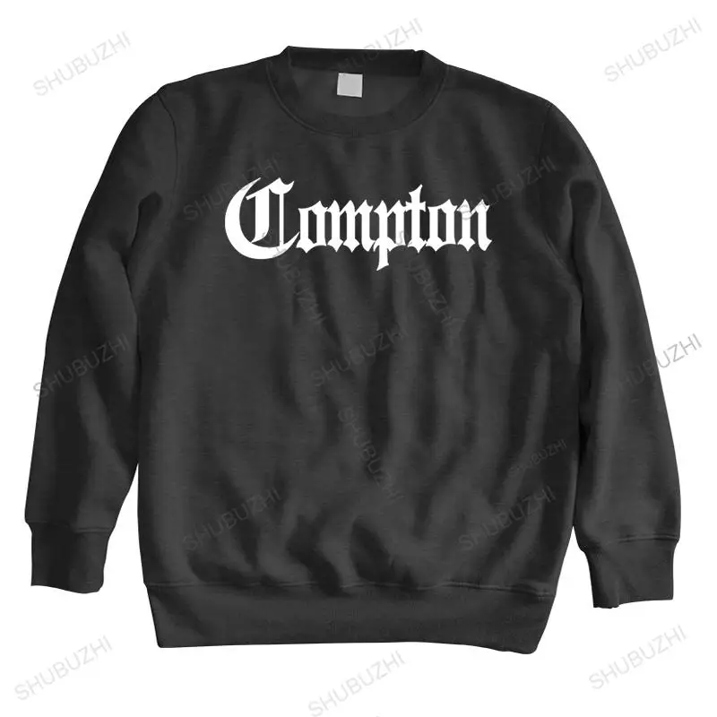 Man crew neck hoodie Compton California GOTHIC Eazy E NWA Dr Dre Rechte Outta COMPTON Cool Fashion hoody Slim Fit O-hals Top