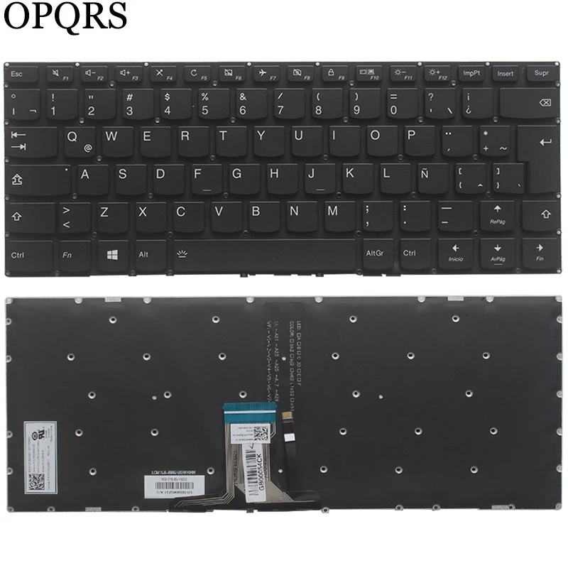 

NEW Latin keyboard for Lenovo Flex 4-14 Flex 4-1470 Flex 4-1480 LA laptop keyboard backlight