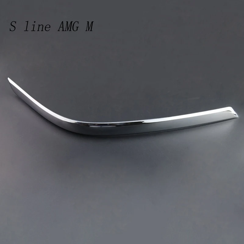 Car styling Front Mirror body Fog light Bumper Spoiler Air Knife Sticker Cover Trim For Mercedes Benz GLK X204 Class Accessories