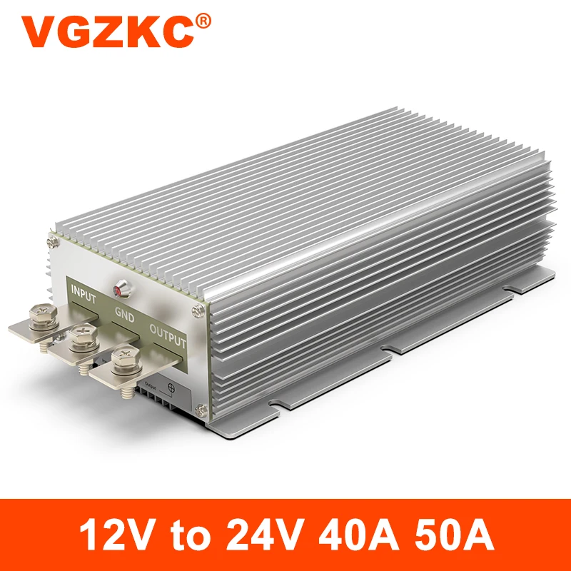 VGZKC 12V to 24V DC power converter 12V to 24V 1200W car power boost module 10-20V to 24V power regulator