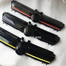 Golf 7 ABS front bumper mesh grille #2