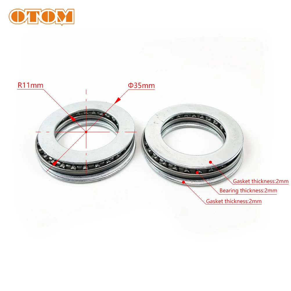 OTOM Motorcycle High Quality Rear Fork Thrust Bearing Swingarm Side Washer Gaskets For HONDA CR CRF KAWASAKI KLX KX 250 450 125