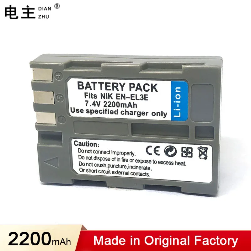 EN-EL3e ENEL3e EN-EL3 ENEL3 EN EL3 EL3a EL3e Battery Charger For Nikon D700 D300S D300 D200 D100 D90 D90s D80 D70S D70 D50 L50