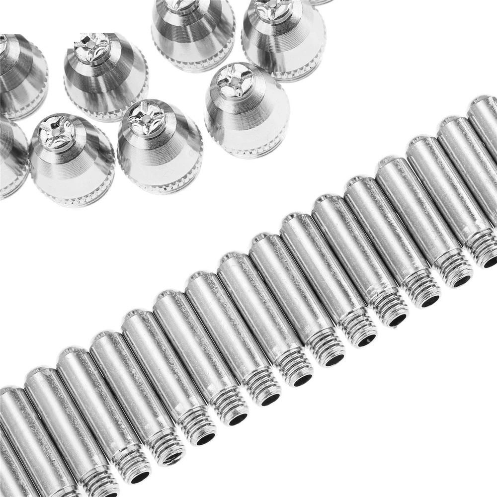 

Расходные материалы для плазменной резки, электрод + наконечник, 100 комплектов для режуфонарь ря WSD60P, AG60, SG55, наконечник режущего ножа, 200 шт.