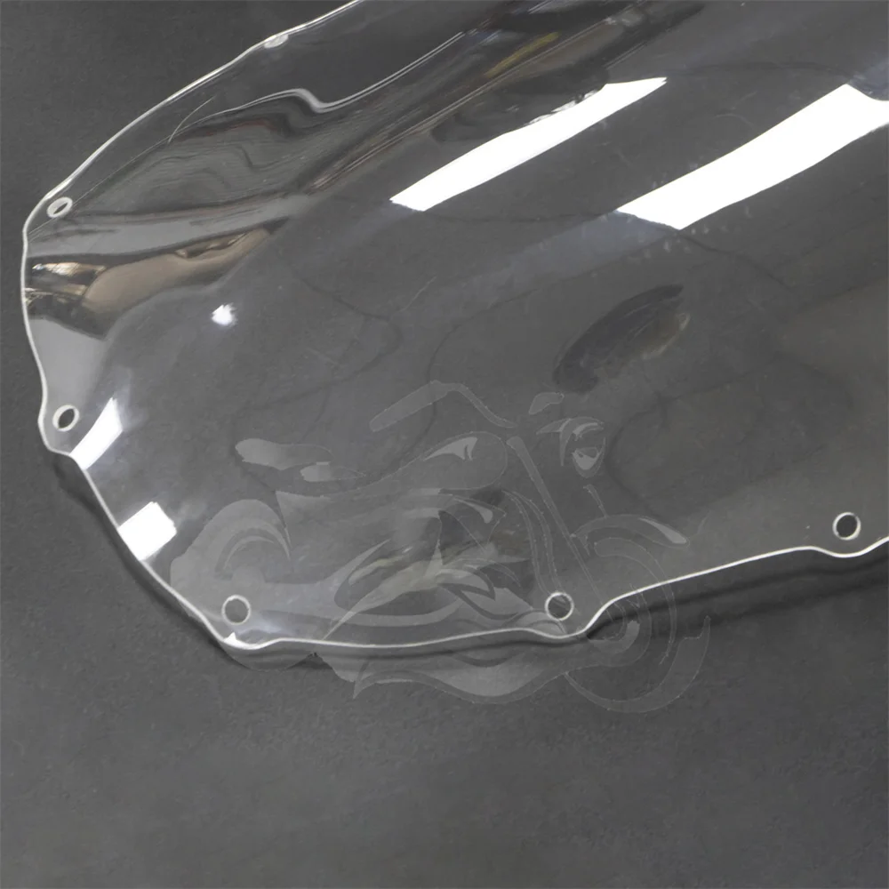 Fit For ZZR1100 1990 1991 1992 Clear Black Motorcycle Windshield Windscreen Fit for ZX-11 ZX 1100 ZZR 1100 C ZX1100 ZX11