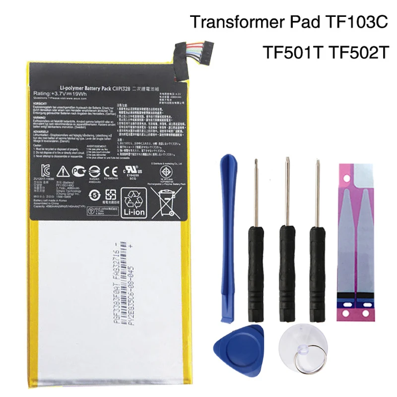 Original C11P1328 Batterie Für ASUS Transformer PAD TF103C TF103CX TF103CG K010 K018 4980mAh