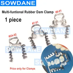 1pc Dental multi-funtional guma Dam Clamp Dental specjalne klipy klip ze stali nierdzewnej dentysta Ortho materiał narzędzie