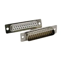 D-SUB Lpt Centronics DB25 Connector 25Pin Mannelijke Vrouwelijke Solder Type Lassen Connector Diy Gold Plating 10 Stks/partij