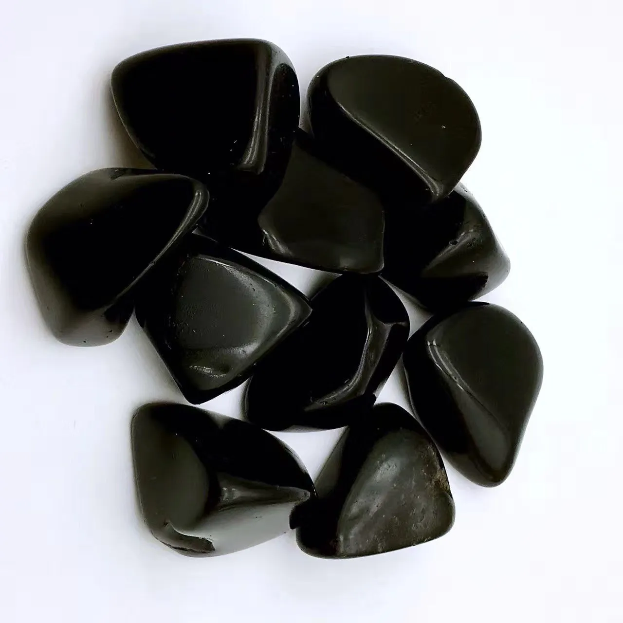 100g Natural Black Obsidian Crystal Gemstone Collectibles Rough Rock Mineral Specimen Healing Stone Decoration for Fish tank