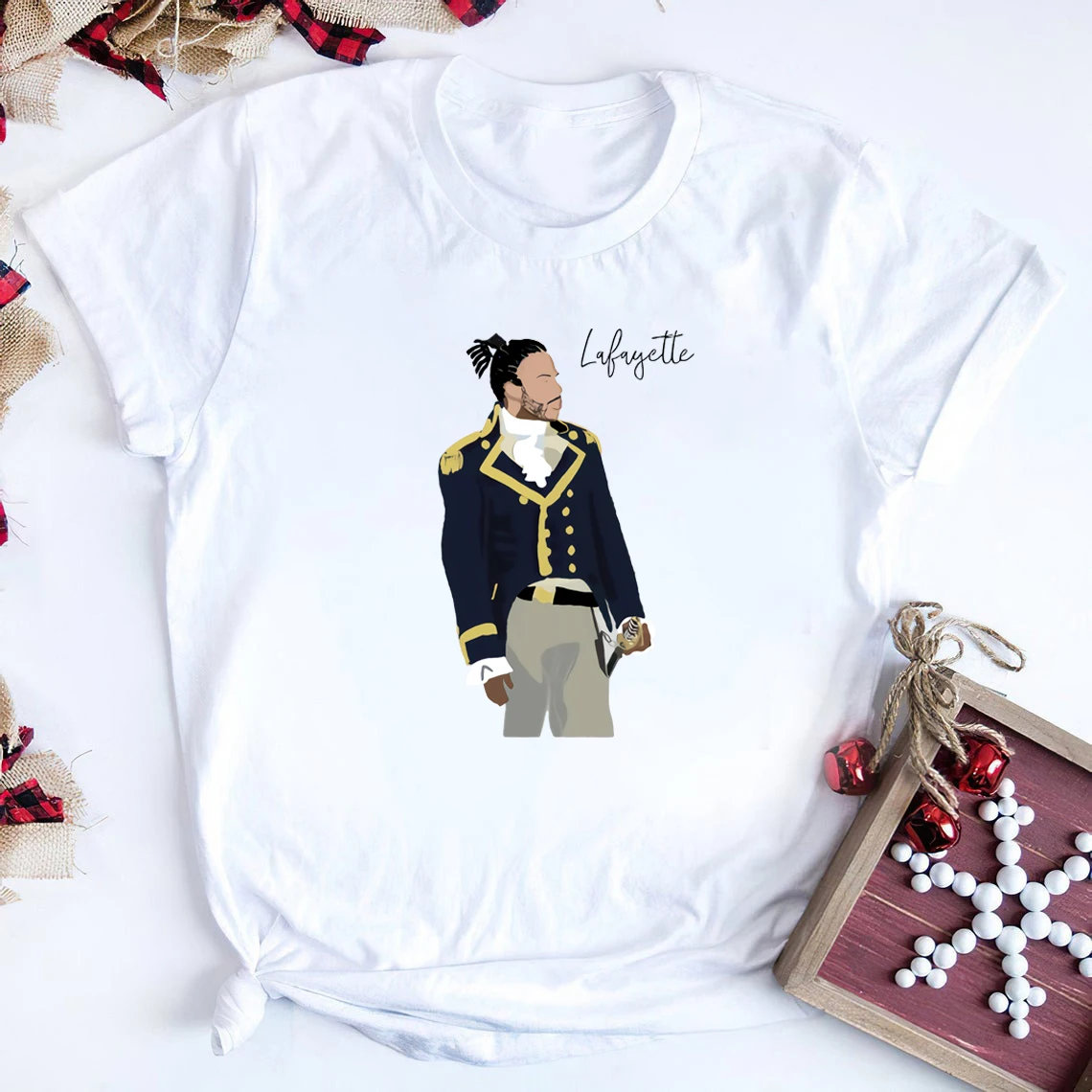 Hamilton Lafayette Daveed Diggs T-Shirt King George III Shirt Hamilton Broadway Shirt Hipster Tops Gift for Fans