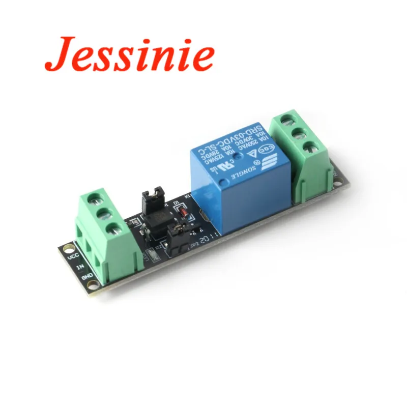 1 Channel DC 3V Relay High Level Driver Module Optocoupler Relay Module Isolated Drive Control Board for Arduino SRD-03VDC-SL-C