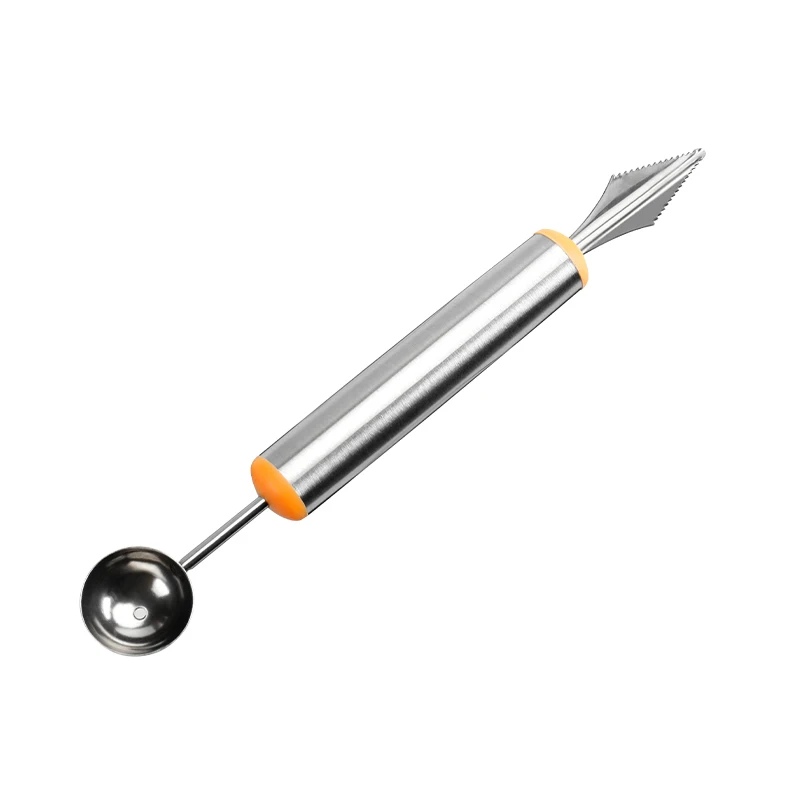 Aixiangru Stainless Steel Ball Digging Device Fruit Ball Round Spoon Ice Cream Multifunctional Set Carving Knife Accessories