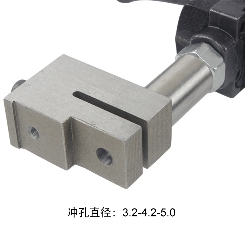 Punzonatrice pneumatica 3.2/4.2/5mm della punzonatrice dell'acciaio inossidabile della pistola di perforazione di parole di pubblicità del metallo