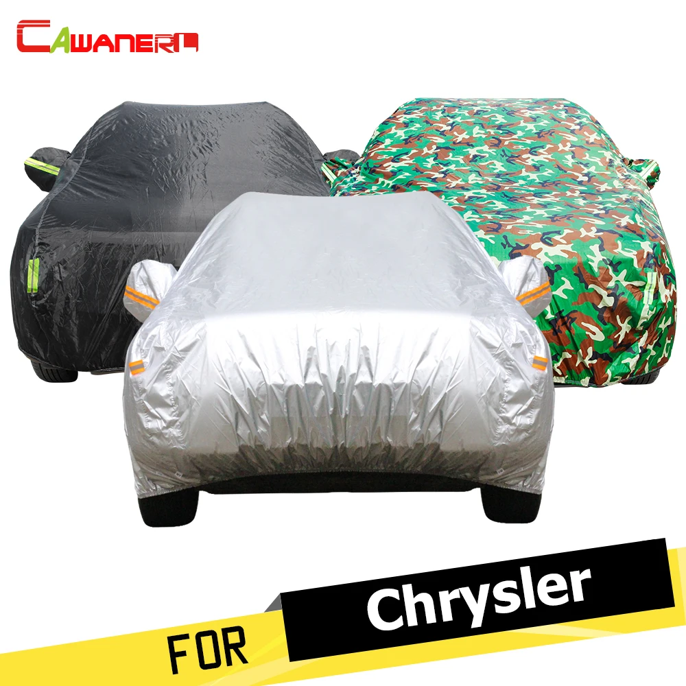 

Cawanerl Car Cover Vehicle Anti UV Sun Snow Rain Frost Protection Cover Dustproof For Chrysler 200 200S 200C 300 300S 300C 300M