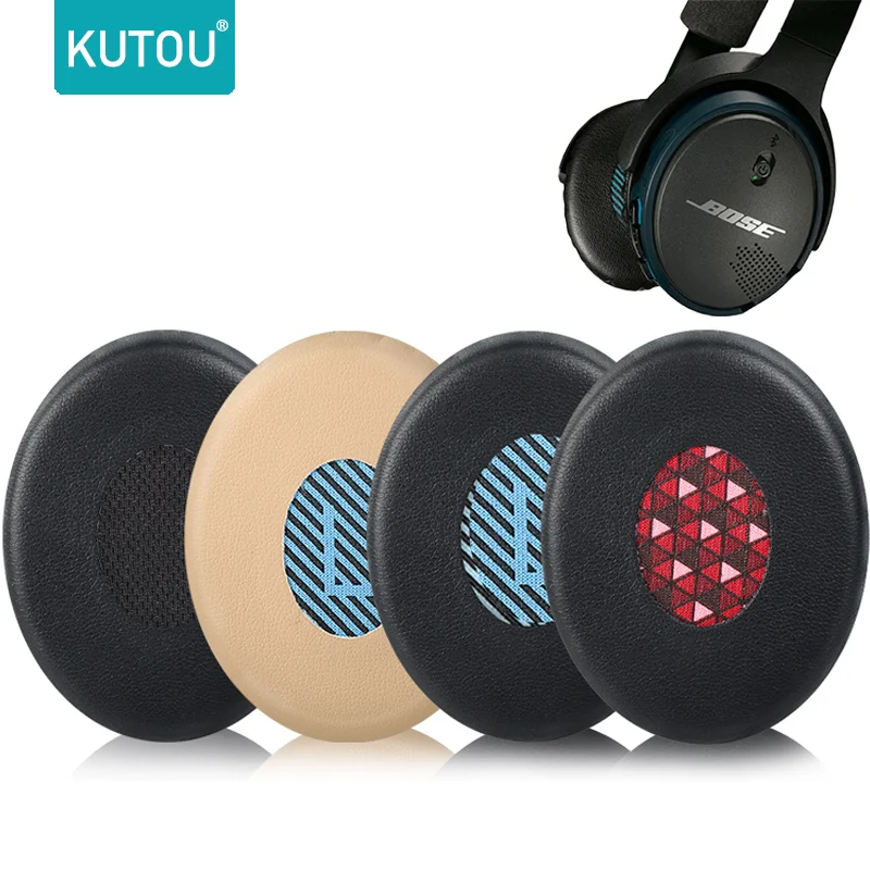 

For Bose SoundTrue protein leather Ear Cushion replacement Earpads/ Ear Pads / Ear Cups/Ear Cover repair parts.