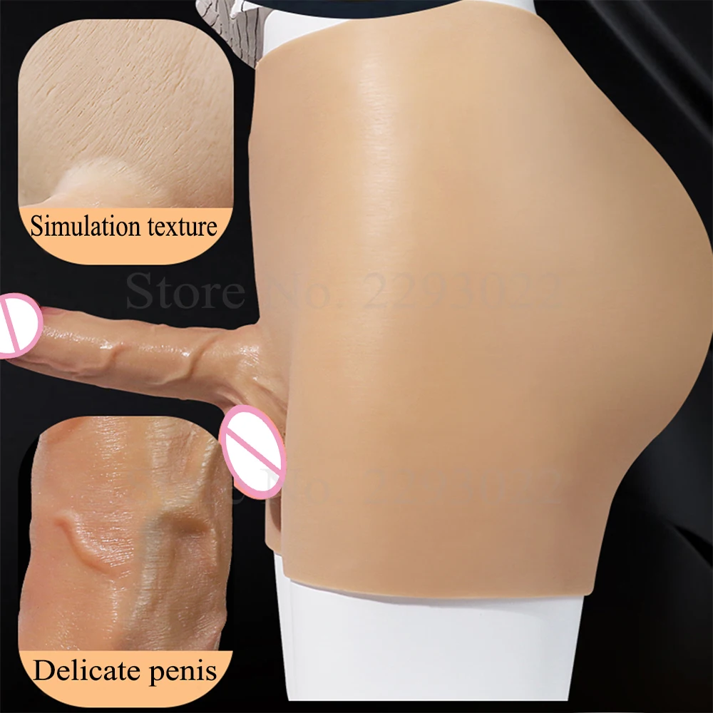 Silicone Strap On Dildo Hollow Penis Pants Female Masturbators Realistic Dildo Anal Sex Toys For woman Men Gay Lesbian Sex Shop