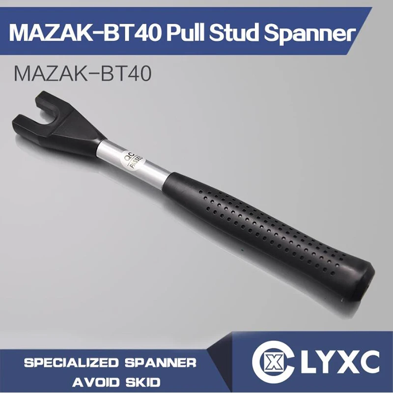 SFX  MAZAK-BT40 Pull Stud Wrench ,CNC Collect Chuck Pull Stud Spanner Steel And Rubber Material