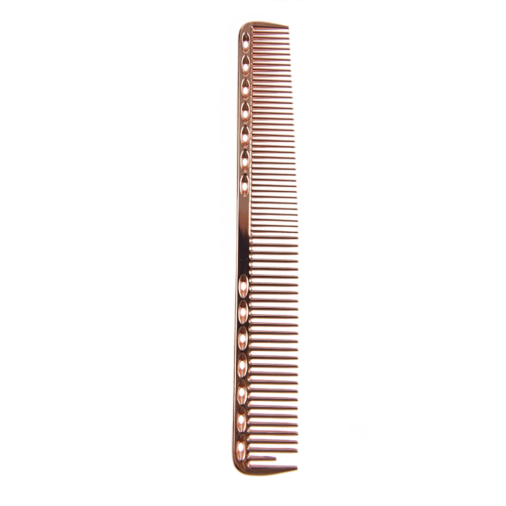 1Pcs  Aluminuml Hair Comb Professional Hairdressing Combs Hair Cutting Dying Hair Brush Barber Tools Salon Accessaries