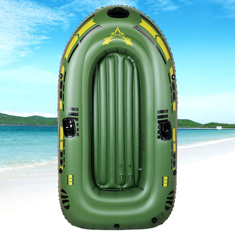 Inflatable boat thicken outdoor fishing boat double 3 people 4 people inflatable boat rafting boat kayak inflatable boat assault