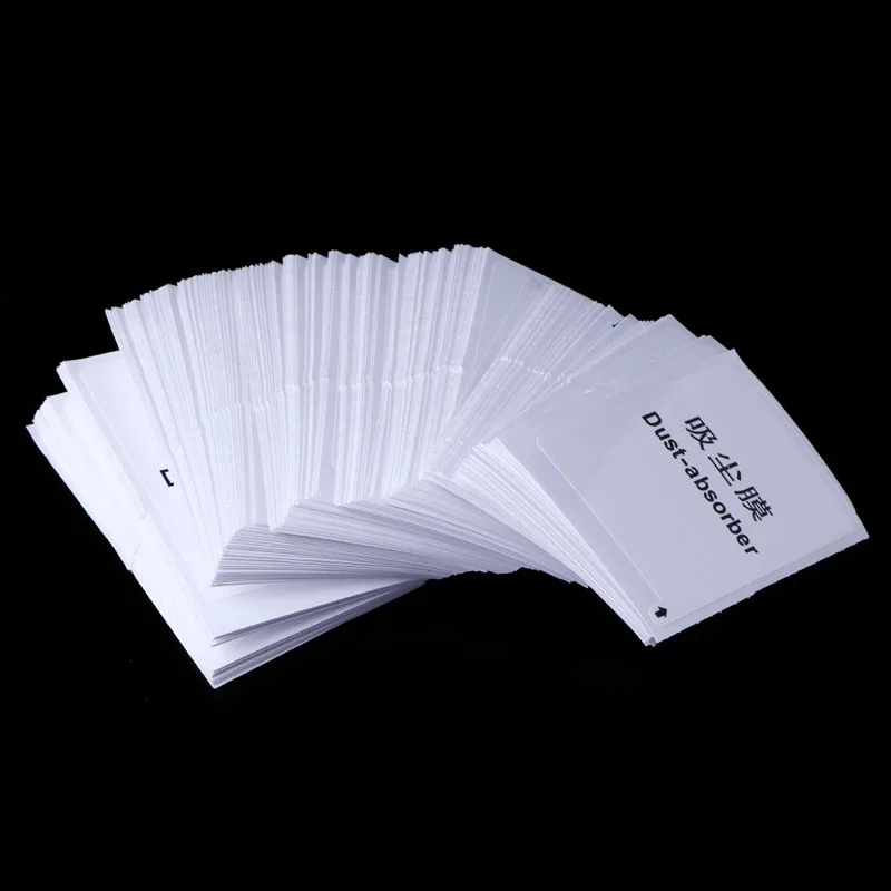 200pcs Mobile Cell Phone Tablet Protector Screen Dust Absorber Dedust Sticker
