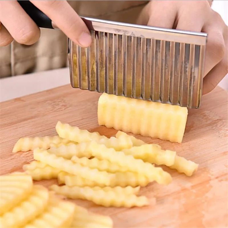 Stainless Crinkle Cutter Knife 3