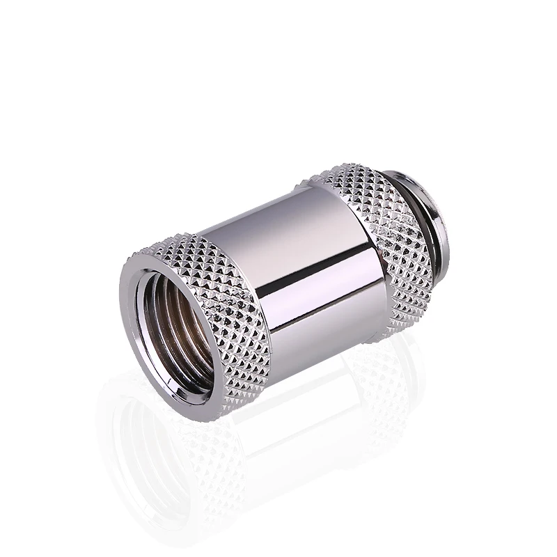 Bykski 25mm Extension Fittings Male To Female Connector , Black ,Silver,gold,white,Red,Blue  ,G1/4