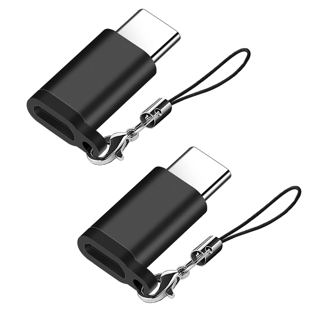 USB C OTG Adapter Type C to Micro USB Charger Cable Converter For Macbook Pro Samsung Galaxy S10 S9 Huawei Xiaomi OnePlus Type-C