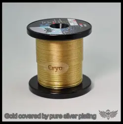 Eagle standard pure silver plating 24K gold headset upgrade cable high quality audio cable MMCX QDC