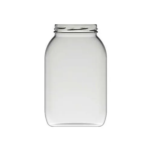 Pasabahce 5000 cc Glass Jar Gold Jar Lid