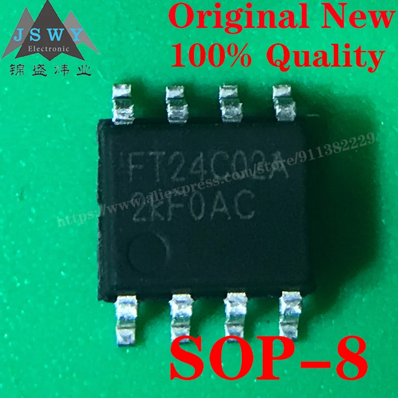 10pcs FT24C02A-5SR-T SOP-8 Semiconductor IC Chip BOM Order Form