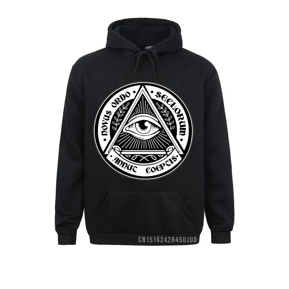 Illuminati Sweatshirt Illuminati Hoodie Beach Cute Pullover Male Print Costume Sportswear Guys Punk Designer Streetwear