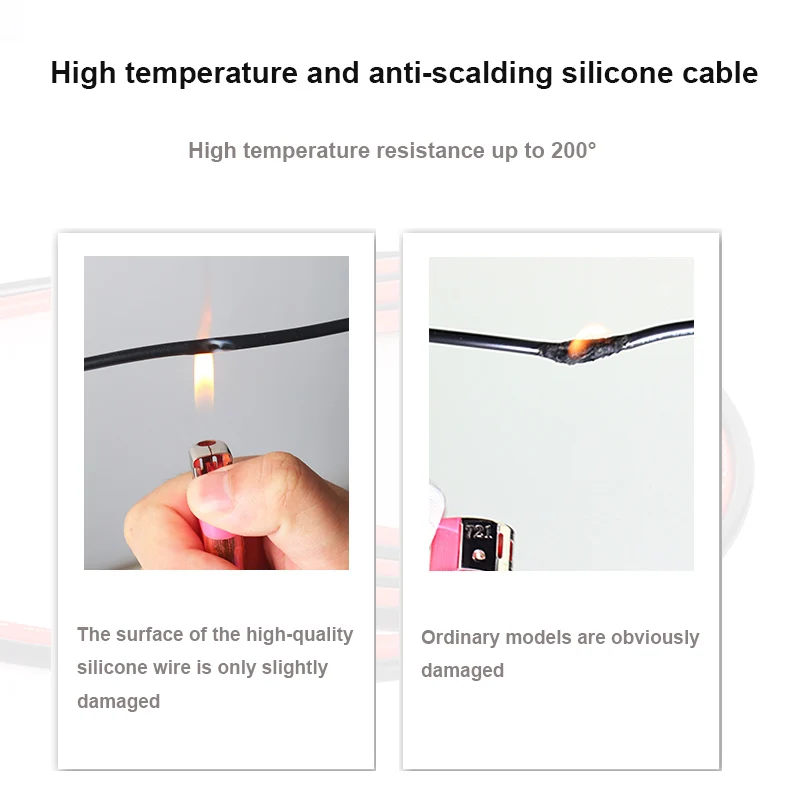 Mechanic P30 Universal Multimeter Test Leads Digital Multimeter Pen 1000V 20A4mm Plug Multi-Meter Tester Wire Tips Silicone Line