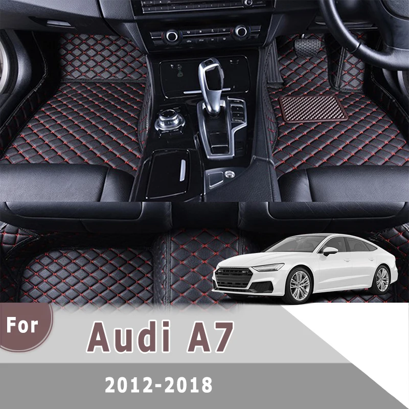 

Коврики с защитой от грязи для Audi A7 2018, 2017, 2016, 2015, 2014, 2013, 2012, водонепроницаемые